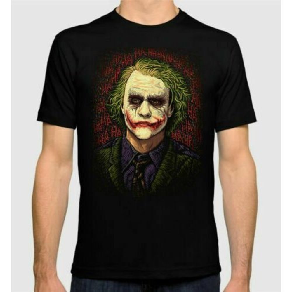Joker Heath Ledger Dark Knight Dc Classic Unisex T Shirt